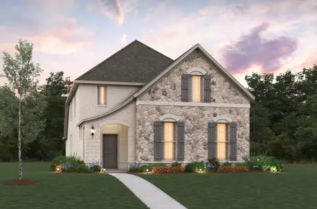 New construction Single-Family house 1413 Lady Bird Rd, Justin, TX 76247 plan Brenham - image