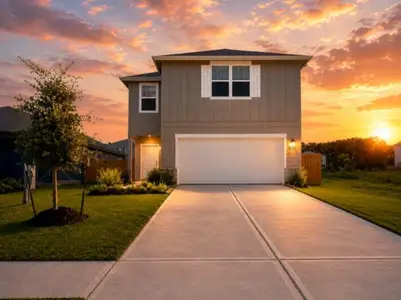 New construction Single-Family house 9534 Travertine Ct, Conroe, TX 77303 plan Discovery - image