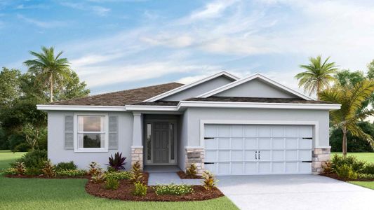 New construction Single-Family house 3537 Golden Wheat Lane, Plant City, FL 33565 - photo 0