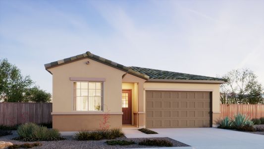 New construction Single-Family house 14785 N Saguaro Nest Tr, Marana, AZ 85658 plan Sepia - image