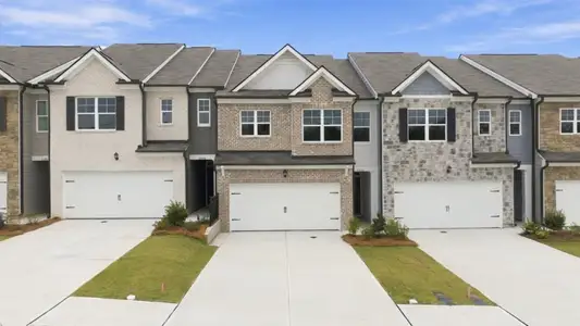 New construction Townhouse house 2350 Carlton Pkwy, Douglasville, GA 30135 plan Sudbury - image