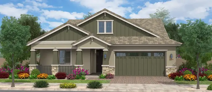 New construction Single-Family house 20045 S 229Th Wy, Queen Creek, AZ 85142 plan Live Oak w/Loft - image