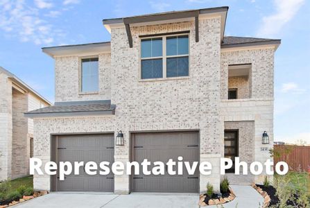 New construction Single-Family house 24819 Harrow Meadow Drive, Katy, TX 77493 The Retreat II- photo 0