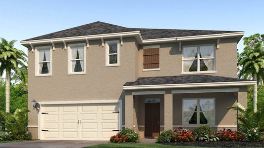 New construction Single-Family house 313 Corso Lp, Winter Haven, FL 33884 HAYDEN- photo 0