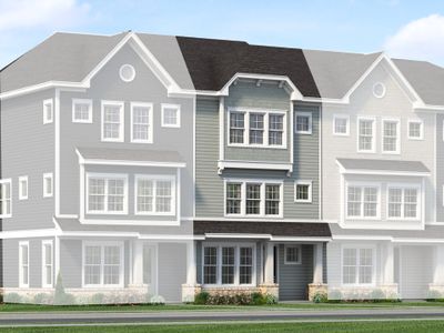 New construction Townhouse house 2420 Adrift Rd, Fuquay Varina, NC 27526 plan Cora - Midtown Collection - image 1