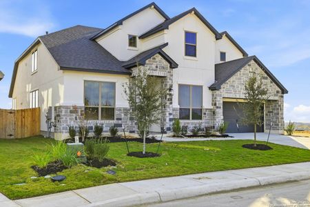New construction Single-Family house 351 Haby, San Antonio, TX 78253 plan Edwin - image