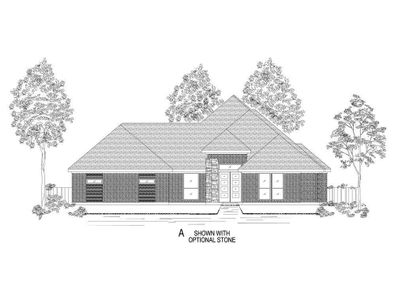 New construction Single-Family house 360 Broadmoor Lane, Ovilla, TX 75154 Monarch FS- photo 0