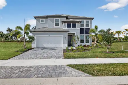 New construction Single-Family house 7543 Hawkstone Dr, Sarasota, FL 34241 plan Estuary - image