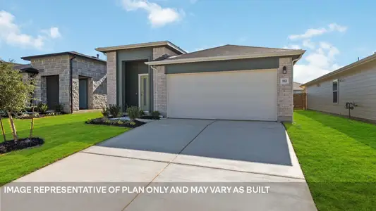 New construction Single-Family house 444 Mountain Pea Rd, Kyle, TX 78640 plan The Diana - image