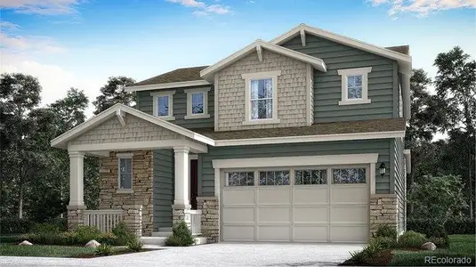 New construction Single-Family house 28432 E 5Th Pl, Watkins, CO 80137 plan Elbert - image