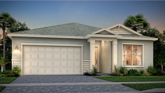 New construction Single-Family house 1241 Se Crosswood Way, Port Saint Lucie, FL 34984 Key Largo- photo 0