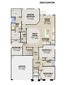 New construction Single-Family house 5009 Nerine Ave, Mcallen, TX 78504 plan Canyon - image