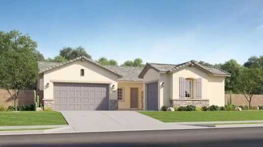 New construction Single-Family house 3790 E Gallatin Wy, San Tan Valley, AZ 85143 plan Peak Plan 5085 - image