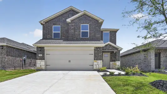 New construction Single-Family house 1931 Castle Creek Trl, Blue Ridge, TX 75424 plan Davis - image