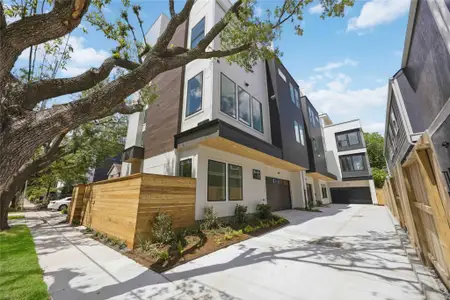 New construction Single-Family house 1110 Peden St, Unit C, Houston, TX 77006 - image