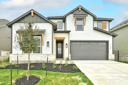 New construction Single-Family house 8700 Peristyle Dr, Austin, TX 78744 plan Bernini - image