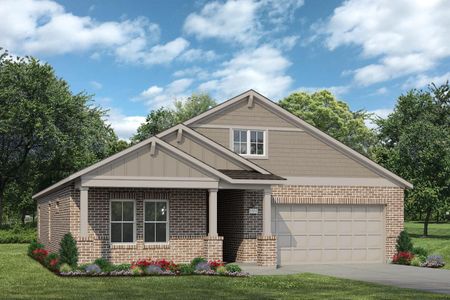 New construction Single-Family house 4010 Colony River Rock Blvd, Pinehurst, TX 77362 plan Colony at Pinehurst 1551 - image