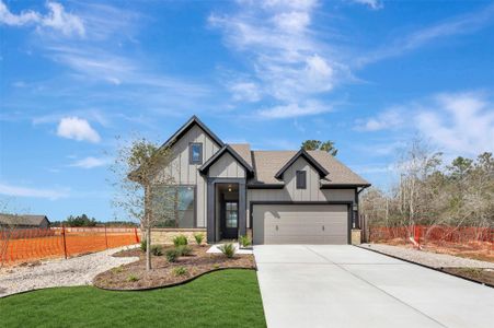 New construction Single-Family house 2406 Verano St, Todd Mission, TX 77363 plan The Crystal Beach - image