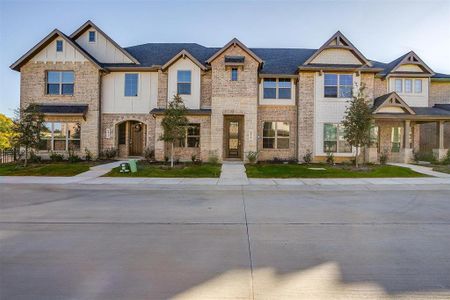 New construction Townhouse house 6818 Joelene Rae Dr, Arlington, TX 76001 Baird C - Rear Entry- photo 0