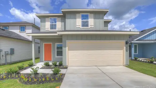 New construction Single-Family house 215 Langston Dr, Maxwell, TX 78656 The Florence- photo 0