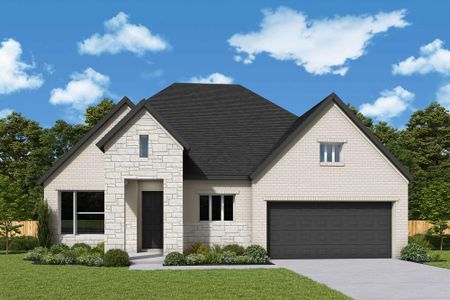 New construction Single-Family house 9032 Heronry Wy, Magnolia, TX 77362 plan The Larkspur - image