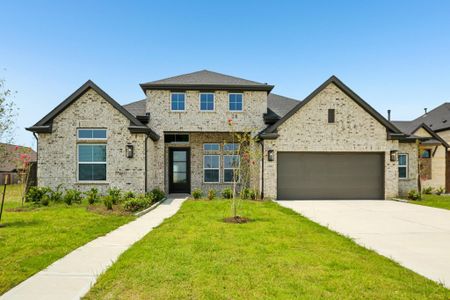 New construction Single-Family house 12051 Lake View Blvd, Old River-Winfree, TX 77523 plan Amber - image