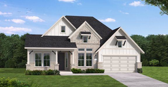 New construction Single-Family house 10550 Blue Indigo Ct, Willis, TX 77318 plan Blessing - image