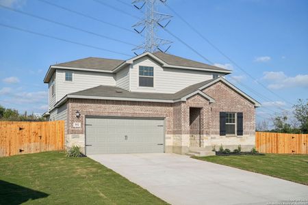 New construction Single-Family house 552 Shelton Pass, Cibolo, TX 78108 The Pearl (C452)- photo 2 2