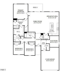New construction Single-Family house 1125 Masters Place Wy, Durham, NC 27703 plan Summit - image