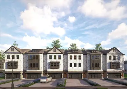 New construction Townhouse house 1161 Dahlonega Hwy, Unit 8, Cumming, GA 30040 - image