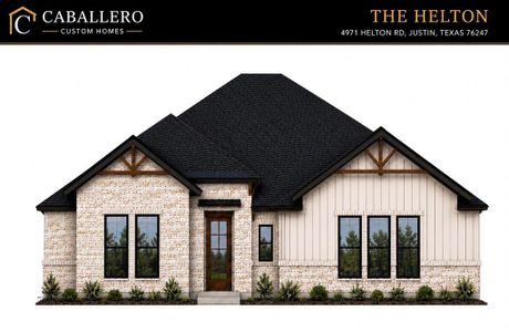 New construction Single-Family house 4971 Helton Rd, Justin, TX 76247 - image