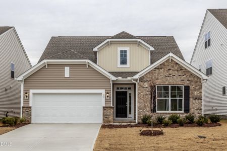 New construction Single-Family house 27 Steppe Wy, Garner, NC 27529 plan Wescott - image