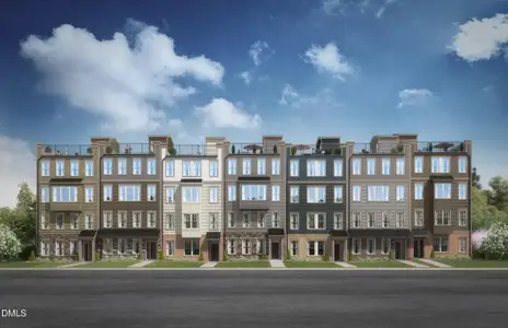 New construction Condo house 401 Grove Overlook Ln, Unit 100, Wake Forest, NC 27587 plan The Tessa - image 2