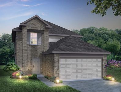 New construction Single-Family house 3510 Buckingham Ln, Montgomery, TX 77356 The Evergreen- photo 0