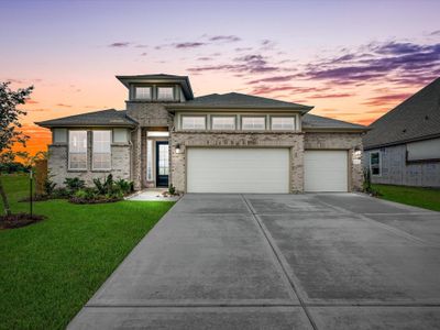 New construction Single-Family house 30815 Swift Hill Ln, Waller, TX 77484 plan Dominion - image