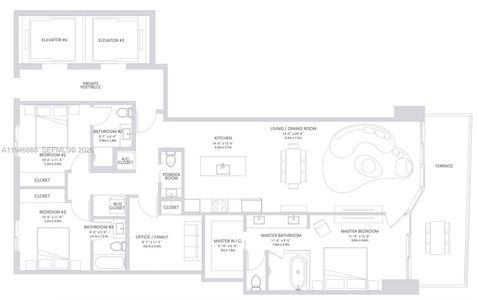 New construction Condo house 700 Ne 24Th, Unit 3105, Miami, FL 33137 - image