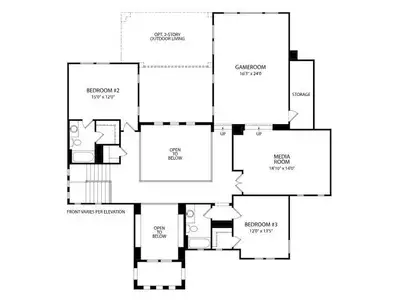 New construction Single-Family house 18921 Ascending Trl, Jonestown, TX 78645 plan Lynmar II - image 4