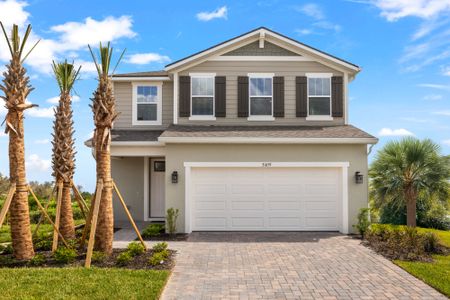 New construction Single-Family house 34885 Arbor Retreat Dr, Zephyrhills, FL 33541 plan Blue Spring - image