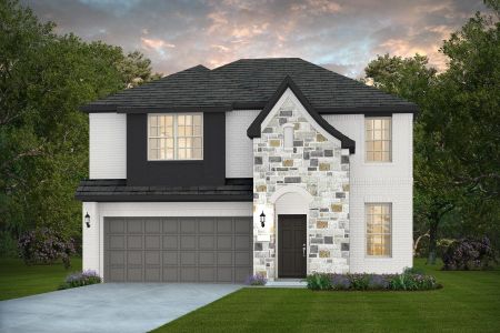 New construction Single-Family house 2183 Oak Run Pkwy, New Braunfels, TX 78132 Hamilton- photo 0