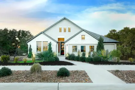 New construction Single-Family house 206 Navarro, Boerne, TX 78006 plan Lafayete - image