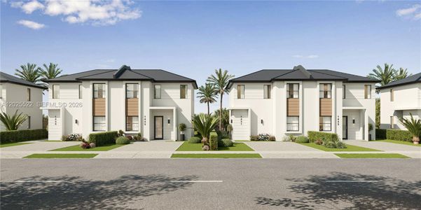 New construction Townhouse house 13317 Sw 265Th Ter, Homestead, FL 33032 - image