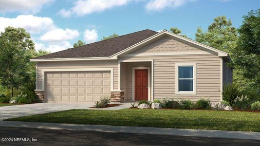 New construction Single-Family house 8519 Lilias Circle, Jacksonville, FL 32219 Oleander- photo 0