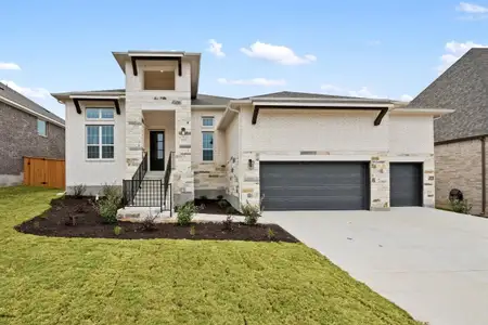 New construction Single-Family house 325 Knockout Rose Dr, San Marcos, TX 78666 plan Palmer - image