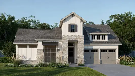 New construction Single-Family house 4902 N Star Trl, Richmond, TX 77469 plan 2954E - image