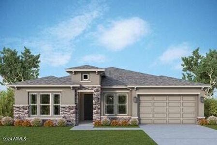 New construction Single-Family house 21342 W Hillcrest Blvd, Buckeye, AZ 85396 The Turnbuckle- photo 0 0