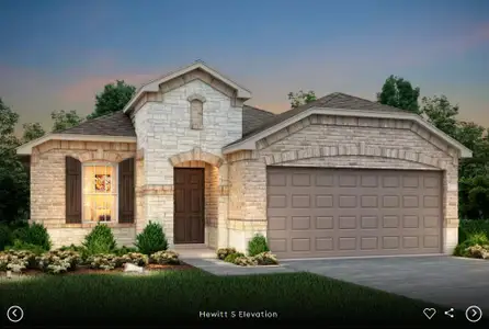New construction Single-Family house 112 Blackfoot Daisy Path, San Marcos, TX 78666 plan Hewitt - image