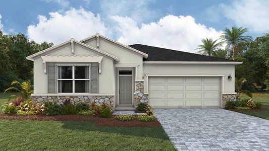 New construction Single-Family house 1709 Cobb Trl, Parrish, FL 34219 plan Clifton - image