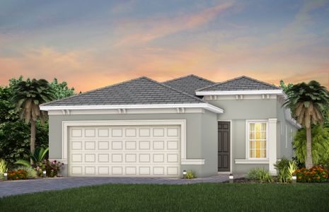 New construction Single-Family house 17536 Winding Oak Ln, North Fort Myers, FL 33917 plan Contour - image