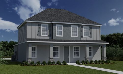 New construction Single-Family house Ocala, FL 34480 plan Clover - image