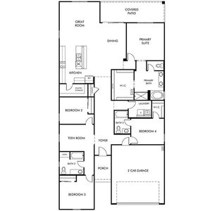 New construction Single-Family house 2399 E Grenach Rd, San Tan Valley, AZ 85143 plan Lark - image